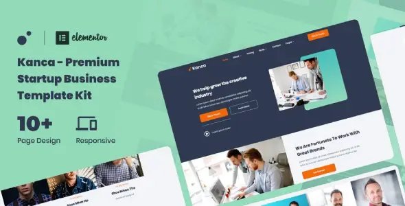 Kanca – Startup Business Consulting Elementor Template Kit