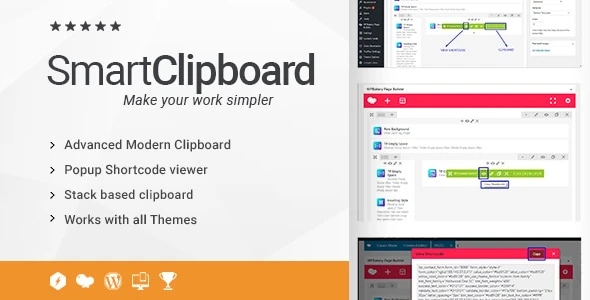 Ultimate Clipboard and View Shortcode Addon for WPBakery Page Builder