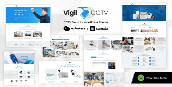 Vigil – CCTV Security WordPress Theme