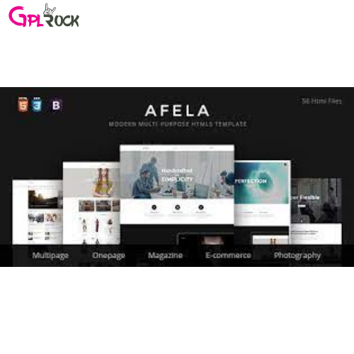Afela | Flexible Multi-Purpose HTML5 Template